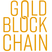 gold block chain logo